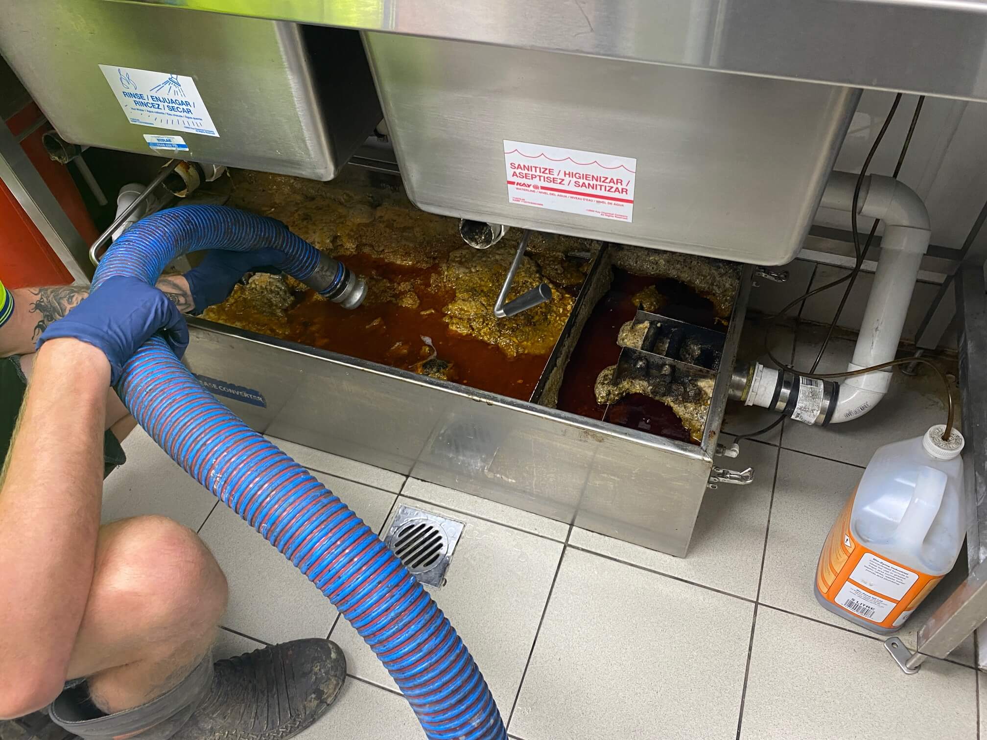 Grease Trap Cleaning in Harrington